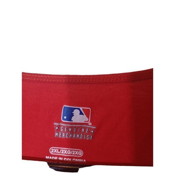 Women's MLB genuine Merchandise Texas Baseball Red Tank Top Size 2XL - Picture 6 of 16